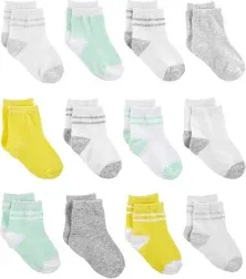 Simple Joys by Carter's Baby 12-Pack Socks