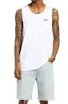 RVCA Men's Sport Vent Tank Top White XL