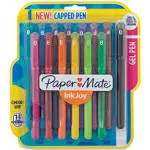 Paper Mate InkJoy Gel Stick Pen, 0.7 mm, Medium, Assorted Ink, 14-Pack