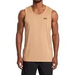 RVCA Sport Vent Sleeve Tank Top - Earth Clay