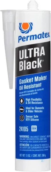 Permatex Ultra Black RTV Silicone Gasket Maker