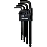 Craftsman 10-Key Standard (SAE) Hex Key Set | CMHT26030