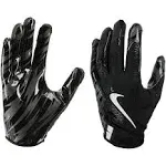 Nike Vapor Jet 8.0 Women's Football Gloves - Black/White / M