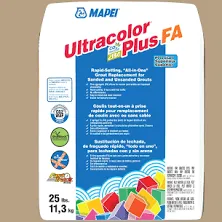 Mapei Ultracolor Plus FA Rapid-Setting Grout 25 lb Bag Pale Umber