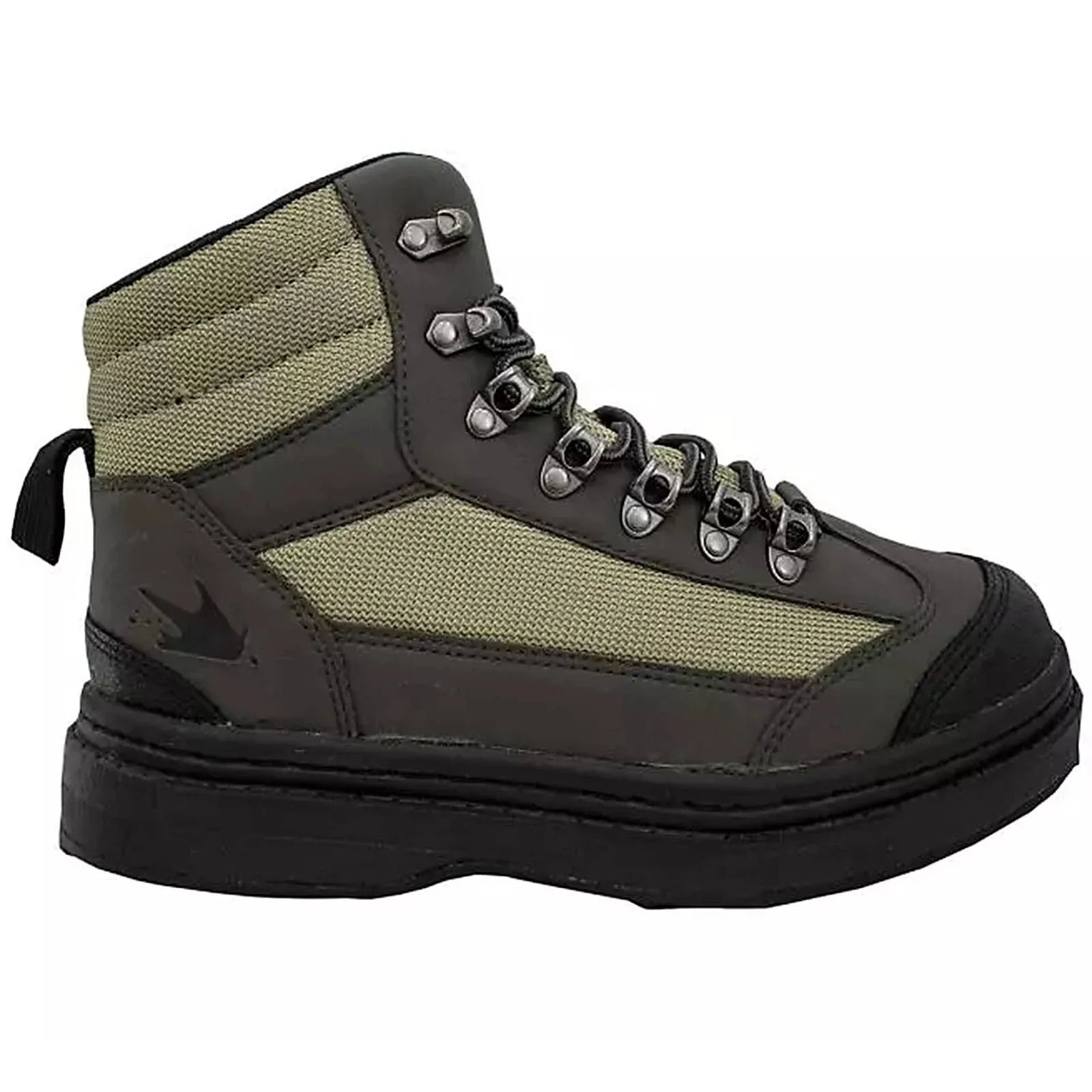 Frogg Toggs Hellbender Cleated Wading Shoe - Men's Green / Silver / Black 10