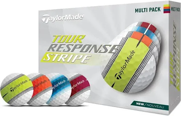 TaylorMade Tour Response Stripe Golf Balls