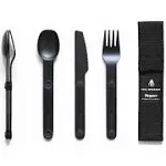 Full Windsor - Magware Magnetic Flatware Single Set - Black