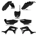 Acerbis 2861930001 Full Plastic Kit - Black