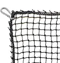 Just for Nets Nylon Golf High Impact Net, Black, 10' x 10'