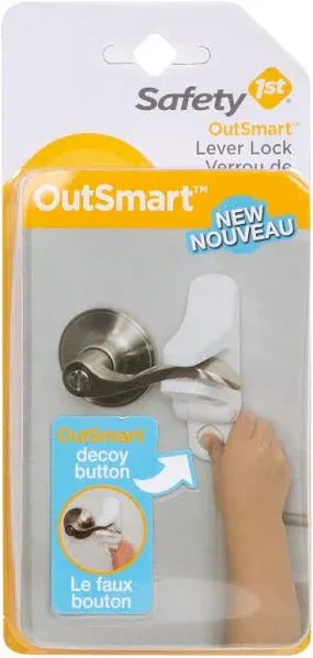 Safety 1st - Outsmart Lever Lock - White