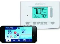 Braeburn 7205 Digital Programmable Wi-Fi Thermostat, White