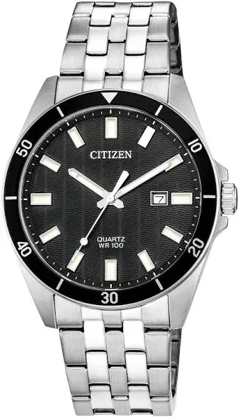 Citizen Men's Quartz Watch Black Dial BI5055-51E