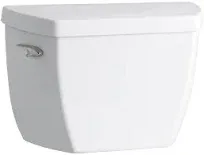 KOHLER K-4484-47 Highline Classic Comfort Height Toilet tank, 1.0 gpf