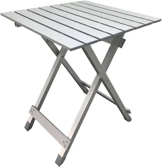 Ozark Trail Aluminum Top Rectangular Outdoor Camping Folding Table