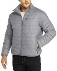 33,000ft Men's Puffer Jacket Lightweight Packable Winter Jacket