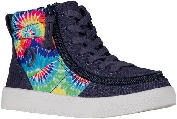 BILLY Footwear Kid Street Kid Shoes Navy Tie-Dye