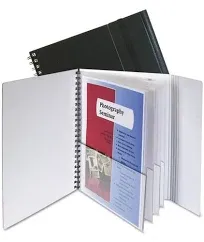 C-Line Eight-Pocket Portfolio with Security Flap