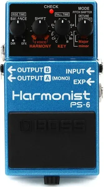 Boss PS-6 Harmonist Guitar Effects Pedal