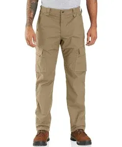 Carhartt 105296-DKHW31L30 Force Relaxed Fit Ripstop Cargo Work Pant, D