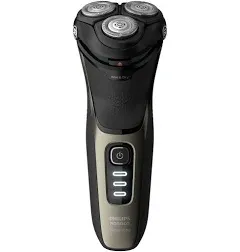 Philips Norelco CareTouch, Rechargeable Wet &amp; Dry with Pop-Up Trimmer, S3210/51