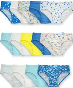 Fruit of the Loom Girls' Cotton Hipster Underwear