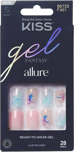 Kiss Gel Fantasy Allure Variation Nails