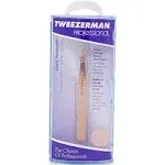 Tweezerman Professional Slant Tweezer - Rose Gold