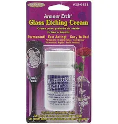 Armour Etch Glass Etching Cream 2.8 oz