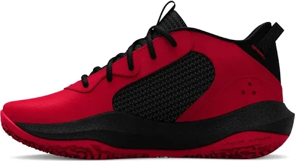 Size 6 (GS) - Under Armour Lockdown 6 Low Red Black 2022