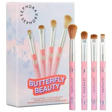 SEPHORA COLLECTION Mini Butterfly Beauty Eye Brush Set