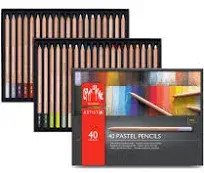 Caran D'ache Set of 40 Pastel Pencils (788.340)