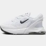 Nike | Kids&#039; Toddler Air Max 270 Go Stretch Lace Casual Shoes in White/White | Realry