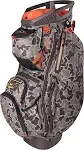 Sun Mountain 2024 C-130 Cart Bag BLACK-STEEL-RUSH Red