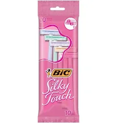 BIC® Silky Touch® Disposable Razor Twin Blade - 10-ct