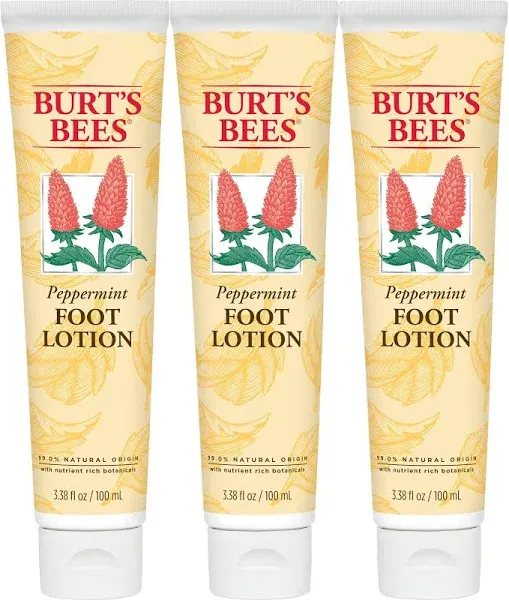 Burt's Bees Peppermint Foot Lotion 3.38oz