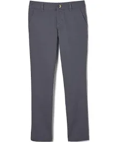 French Toast Girls Straight Leg Twill Pant