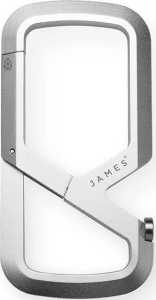 The James Brand The Mehlville Carabiner - Silver