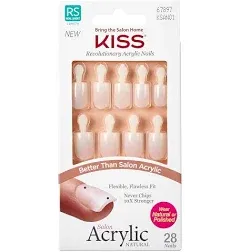 Kiss Salon Acrylic Natural Nails - Brief Encounter