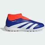 adidas Predator League Laceless Turf Shoes Kids Soccer Blue