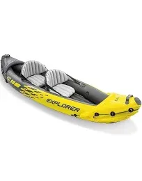 Intex Explorer K2 2 Person Inflatable Kayak Set