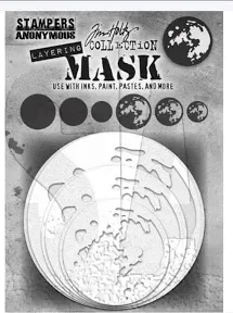 Stampers Anonymous - Stampers Anon Moon MASK Layering 6/PKG