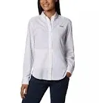 Columbia PFG Tamiami II Long-Sleeve Shirt for Ladies - White - S