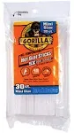 Gorilla Hot Glue Sticks Mini Size 4" Long x .27" Diameter 30 Count Clear (Pack of 1)