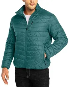 33,000ft Men's Puffer Jacket Lightweight Packable Winter Jacket