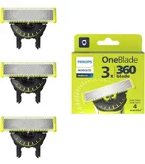 Philips Norelco OneBlade 360 Blade Replacement Blade 3pk