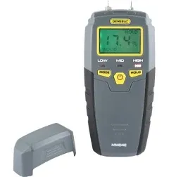 General Tools MMD4E Digital Moisture Meter Water Leak Detector Moisture Teste...