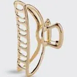 Kitsch - Open Shape Claw Clip - Gold