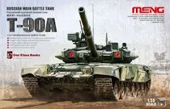 Meng 1/35 Scale Russian Main Battle Tank T-90A - Plastic Model Building Kit # TS-006