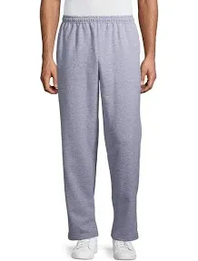 Gildan Men's Open-Bottom Sweatpants with Pockets