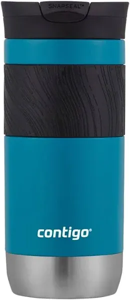 Contigo Snapseal Travel Mug, Byron, Gunmetal, 20 Ounce